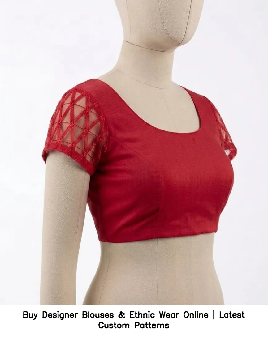 Buy Designer Blouses & Ethnic Wear Online | Latest Custom Patterns 4