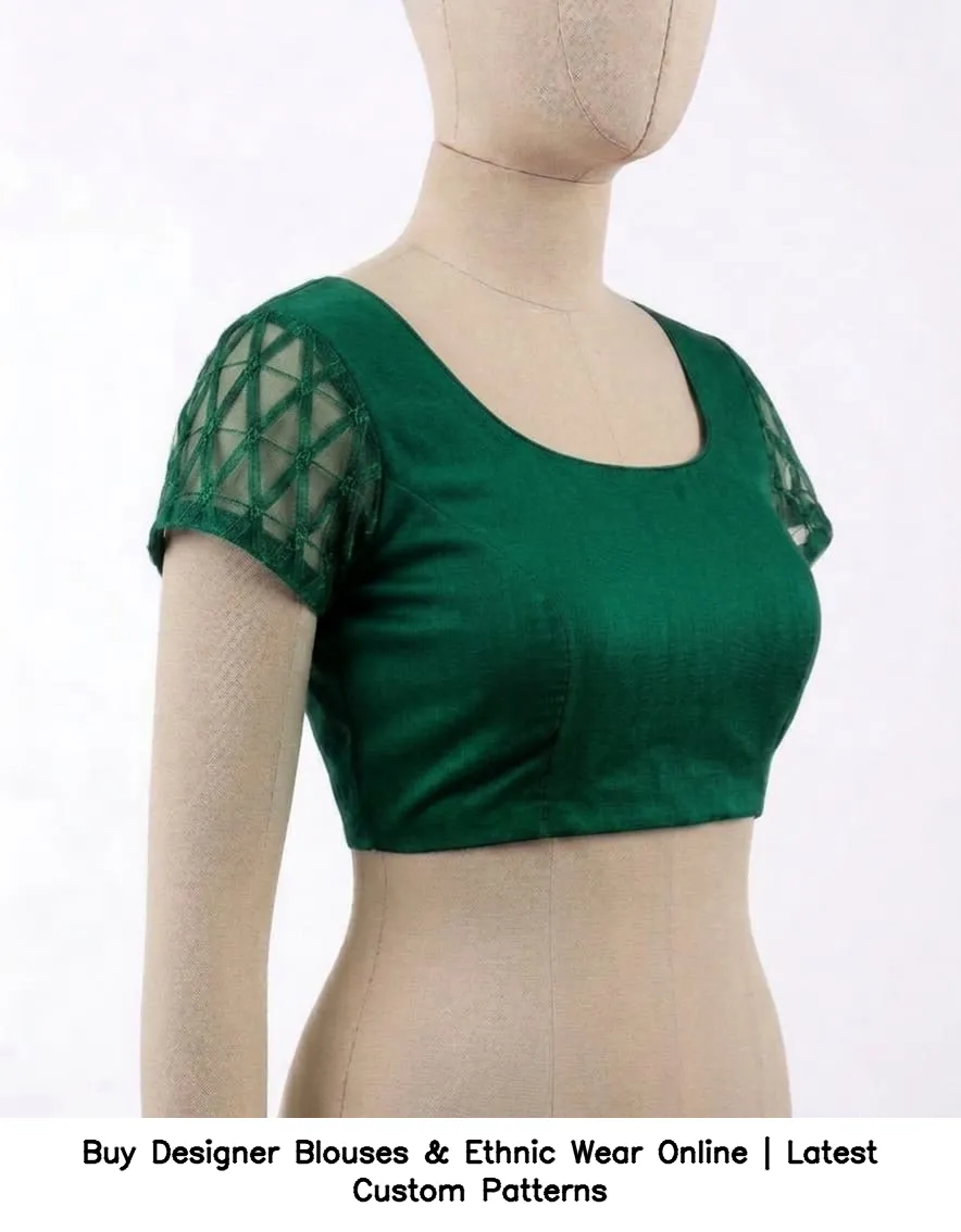 Buy Designer Blouses & Ethnic Wear Online | Latest Custom Patterns 5