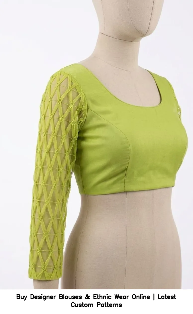 Buy Designer Blouses & Ethnic Wear Online | Latest Custom Patterns 7