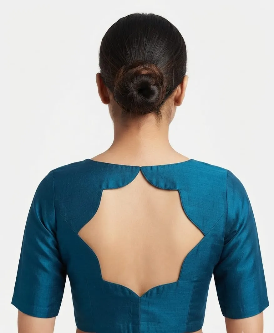 Bulk Buy Plain Raw Silk Designer Blouses | High-Demand Women Ethnic Wear Wholesale