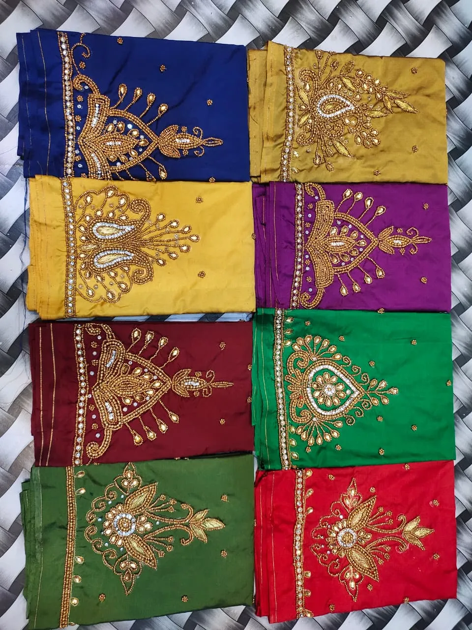 Wholesale Aari Maggam Work Blouse Pieces @ ₹350 | Direct Factory