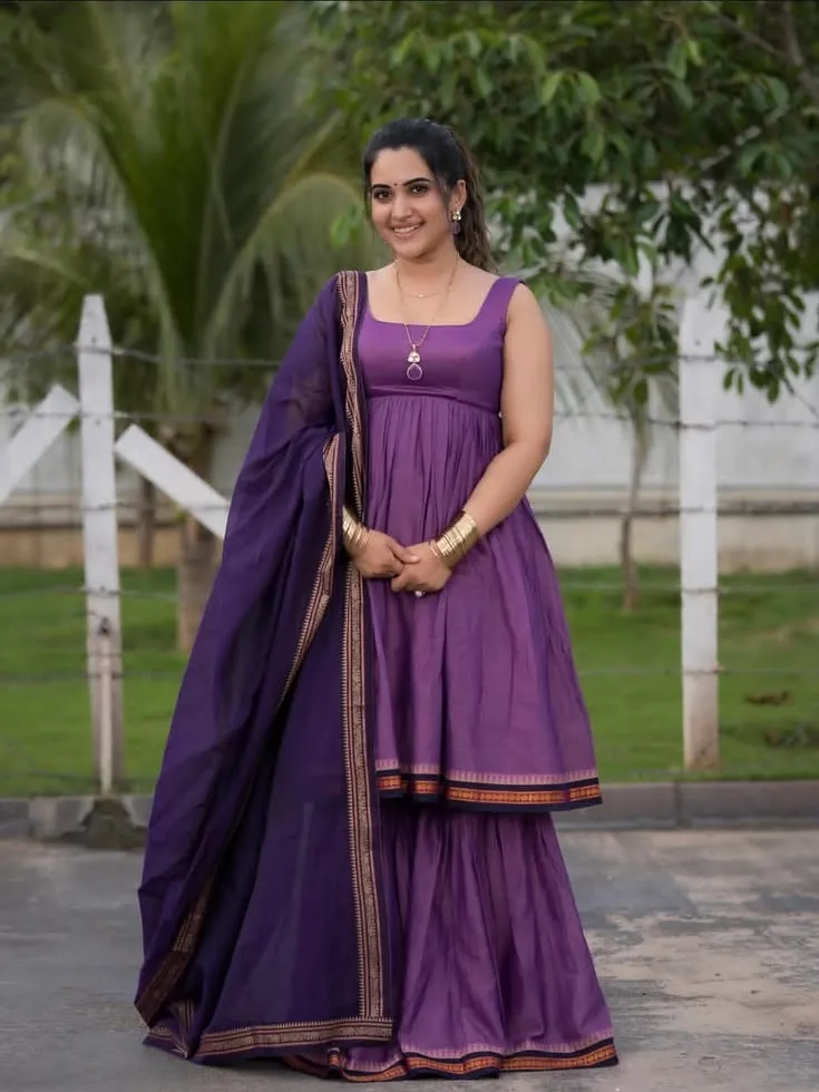 Wholesale Handloom Silk Sharara Suit & Peplum Set 1