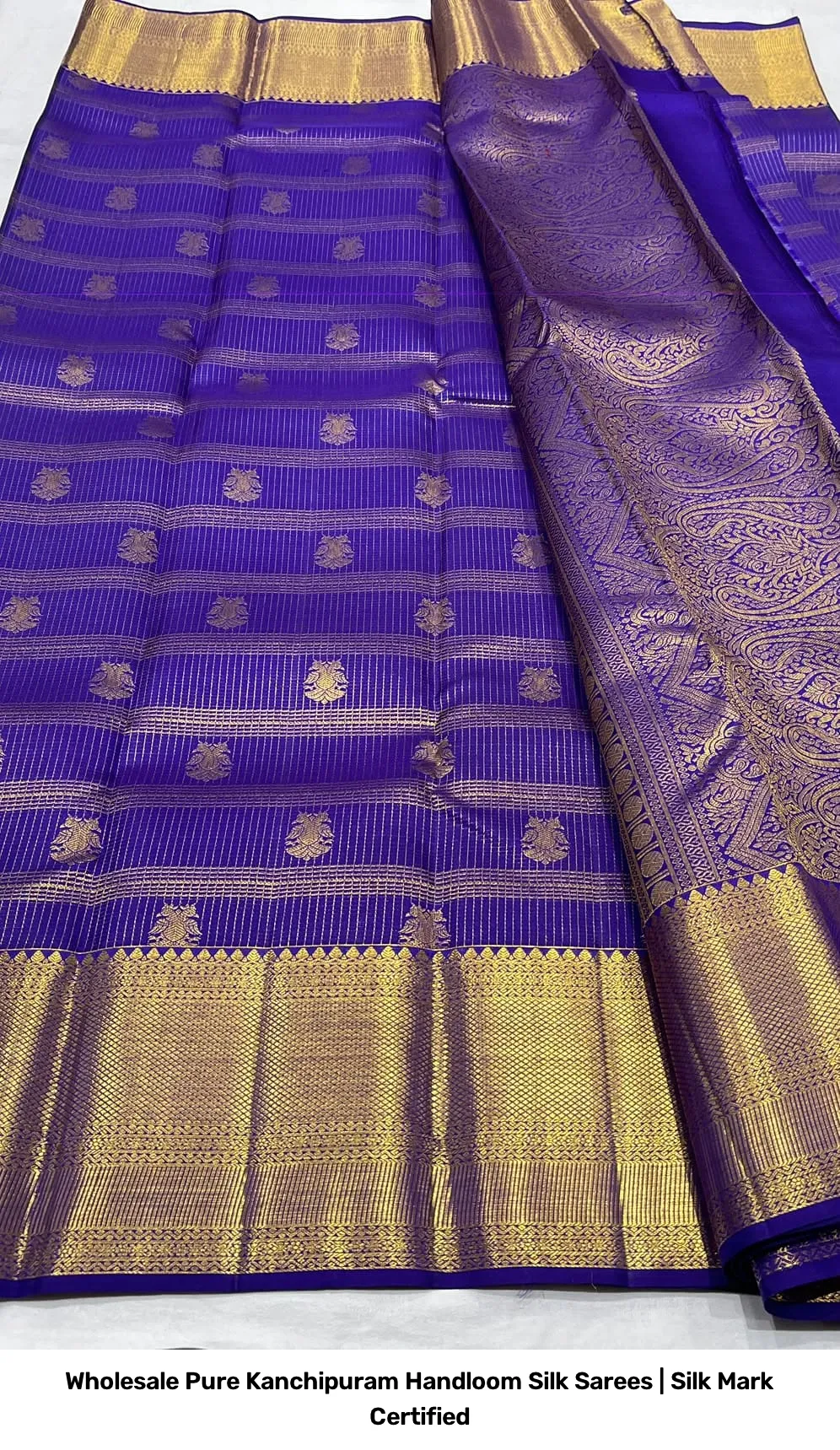 Wholesale Pure Kanchipuram Handloom Silk Sarees | Silk Mark Certified 3