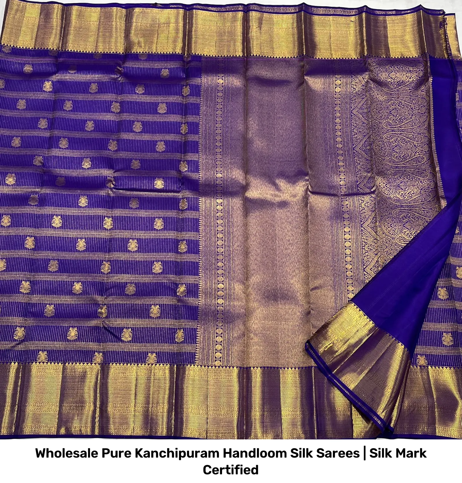 Wholesale Pure Kanchipuram Handloom Silk Sarees | Silk Mark Certified 5