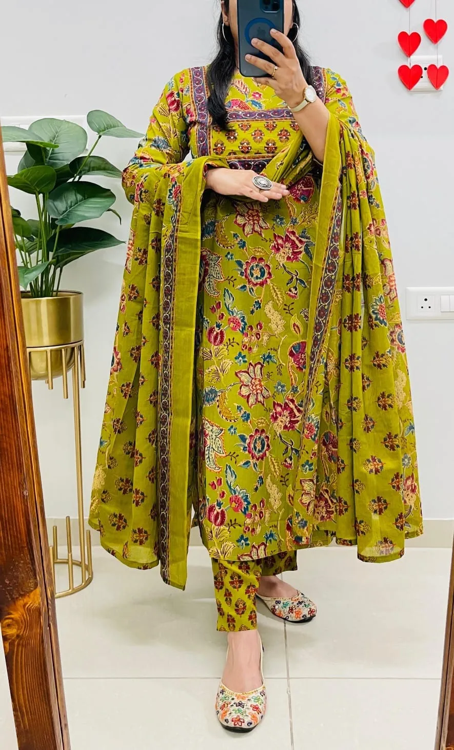 Azrak Bagru Print Cotton Suit Set
