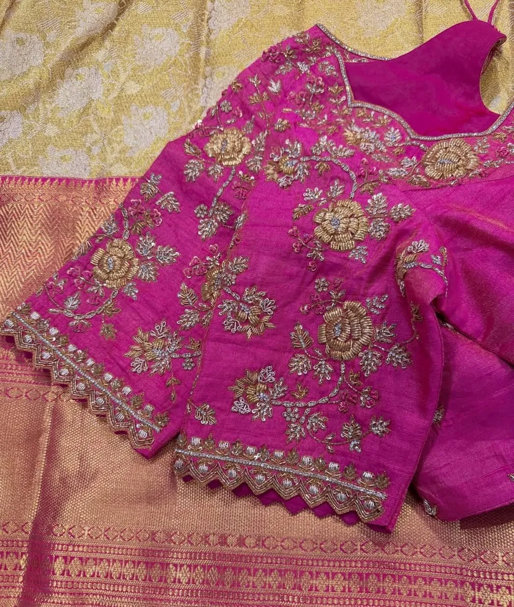 Bridal Heavy Aari Work Designer Blouse