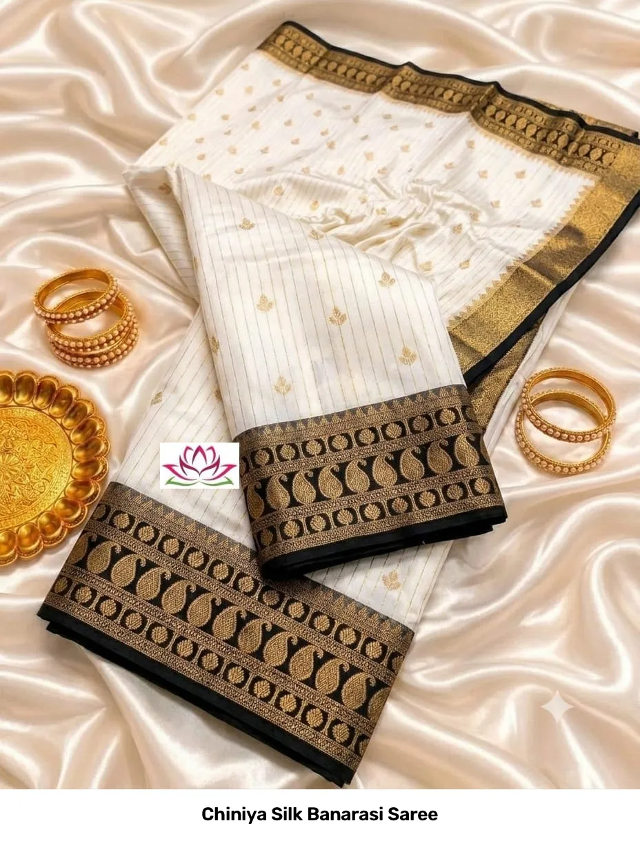 Chiniya Silk Banarasi Saree 10