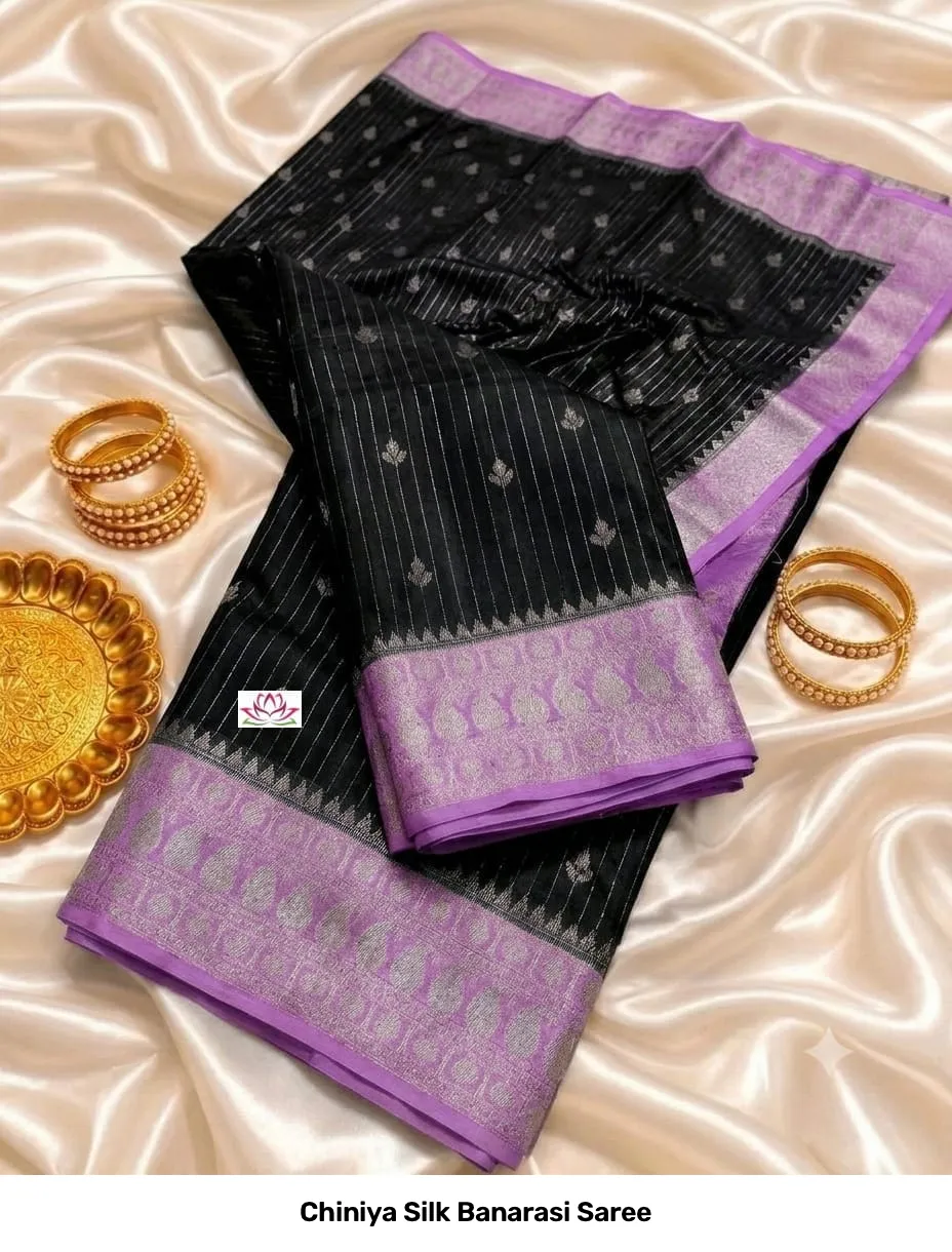 Chiniya Silk Banarasi Saree 11