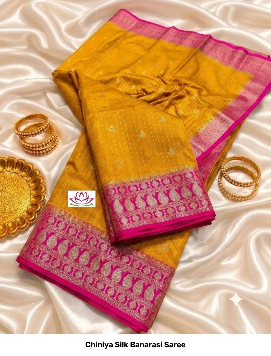 Chiniya Silk Banarasi Saree 2