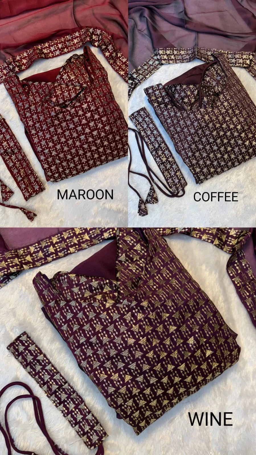 Designer Rangoli Silk Flared Anarkali Suit with Embroidered Yoke & Dupatta Set
