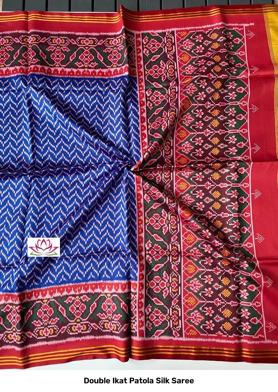 Double Ikat Patola Silk Saree 5