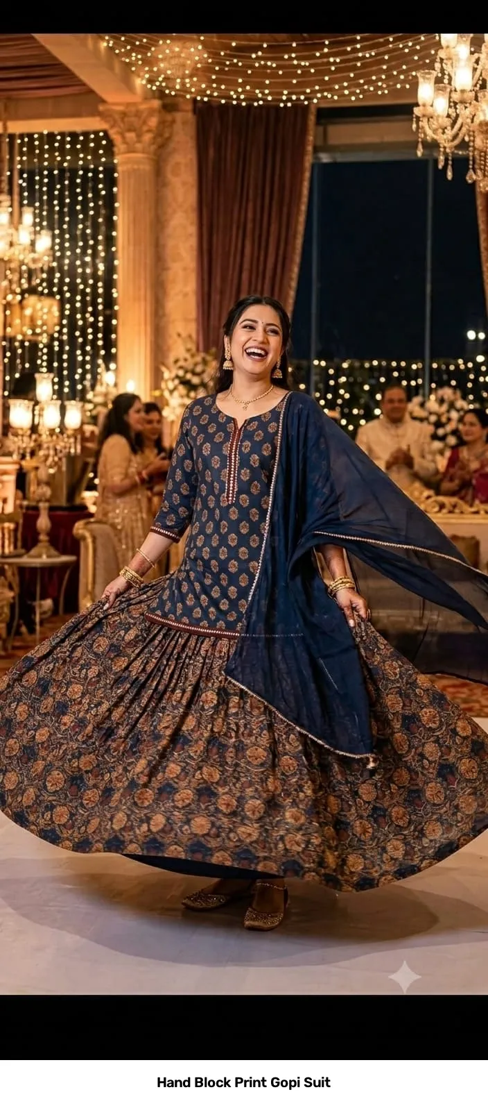 Hand Block Print Gopi Suit 10