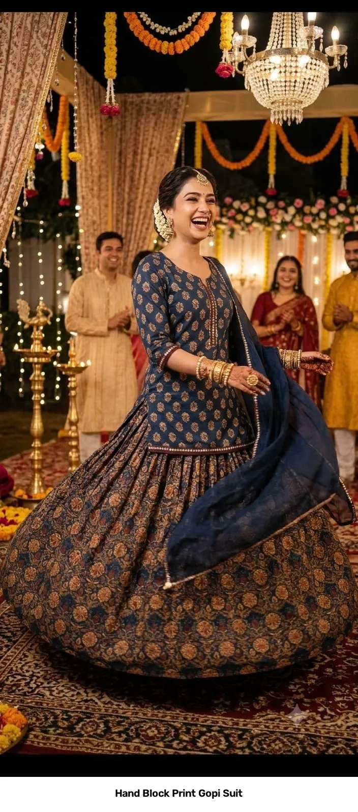 Hand Block Print Gopi Suit 19