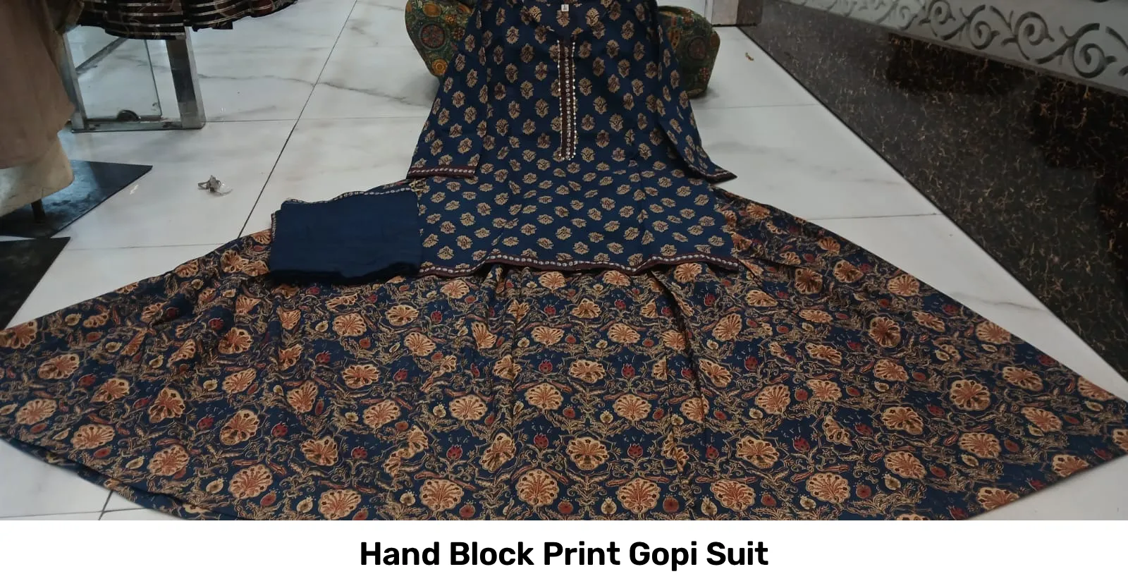 Hand Block Print Gopi Suit 2