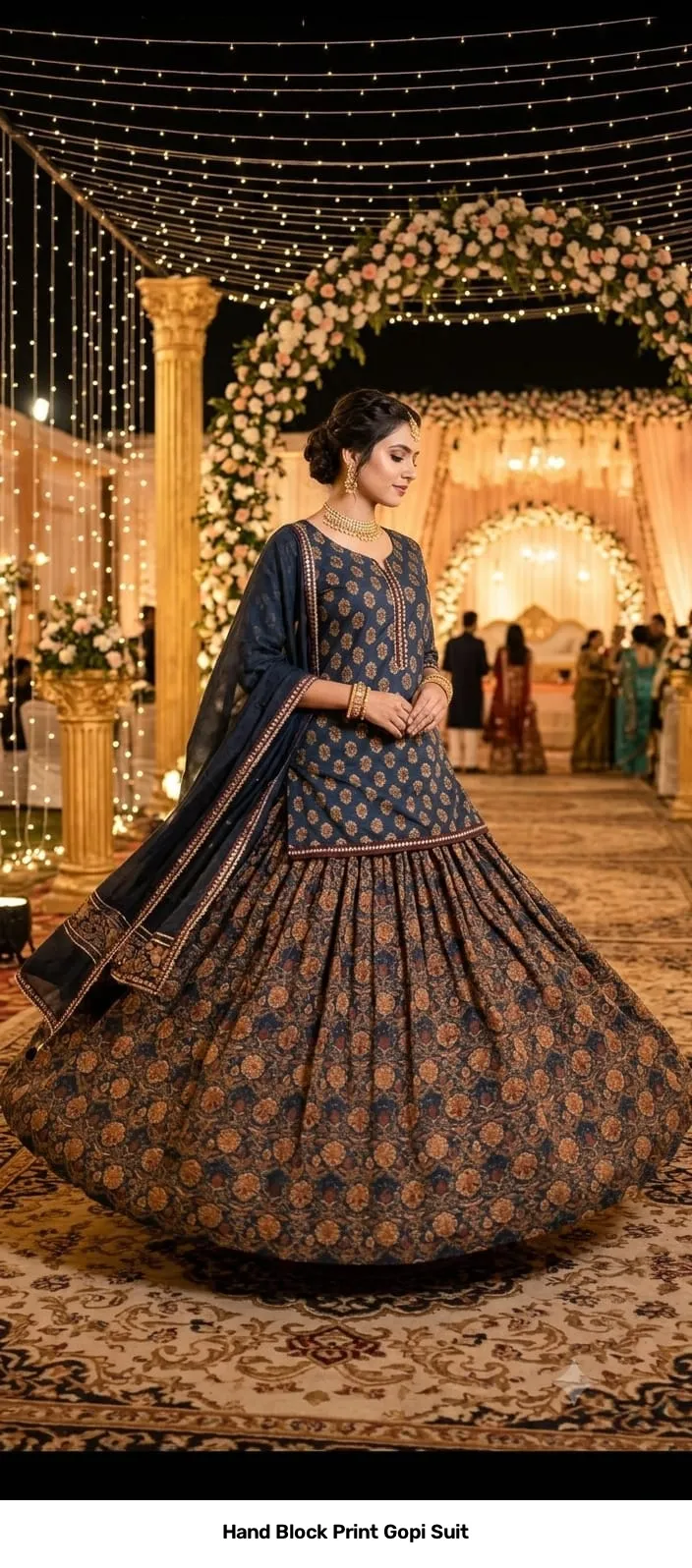 Hand Block Print Gopi Suit 23