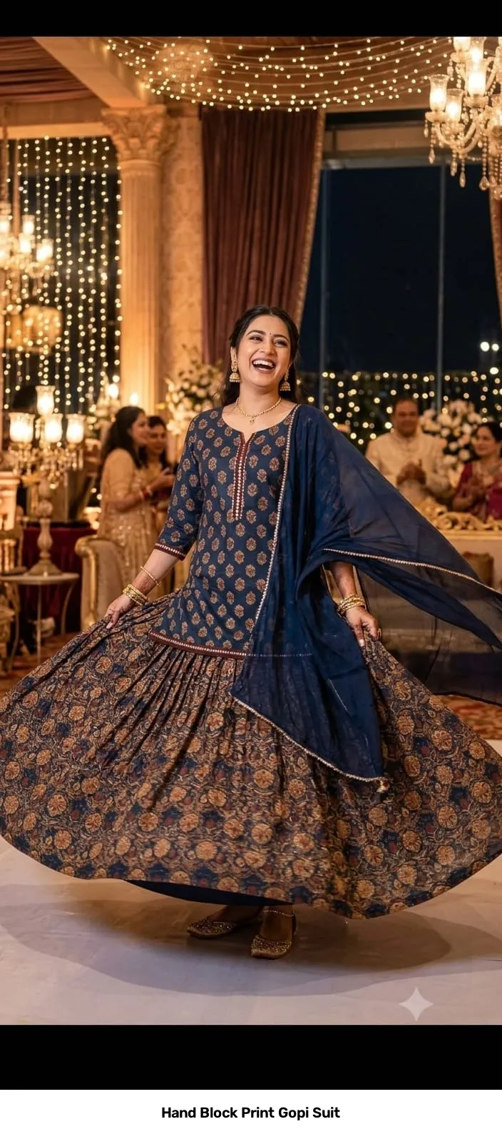 Hand Block Print Gopi Suit 3