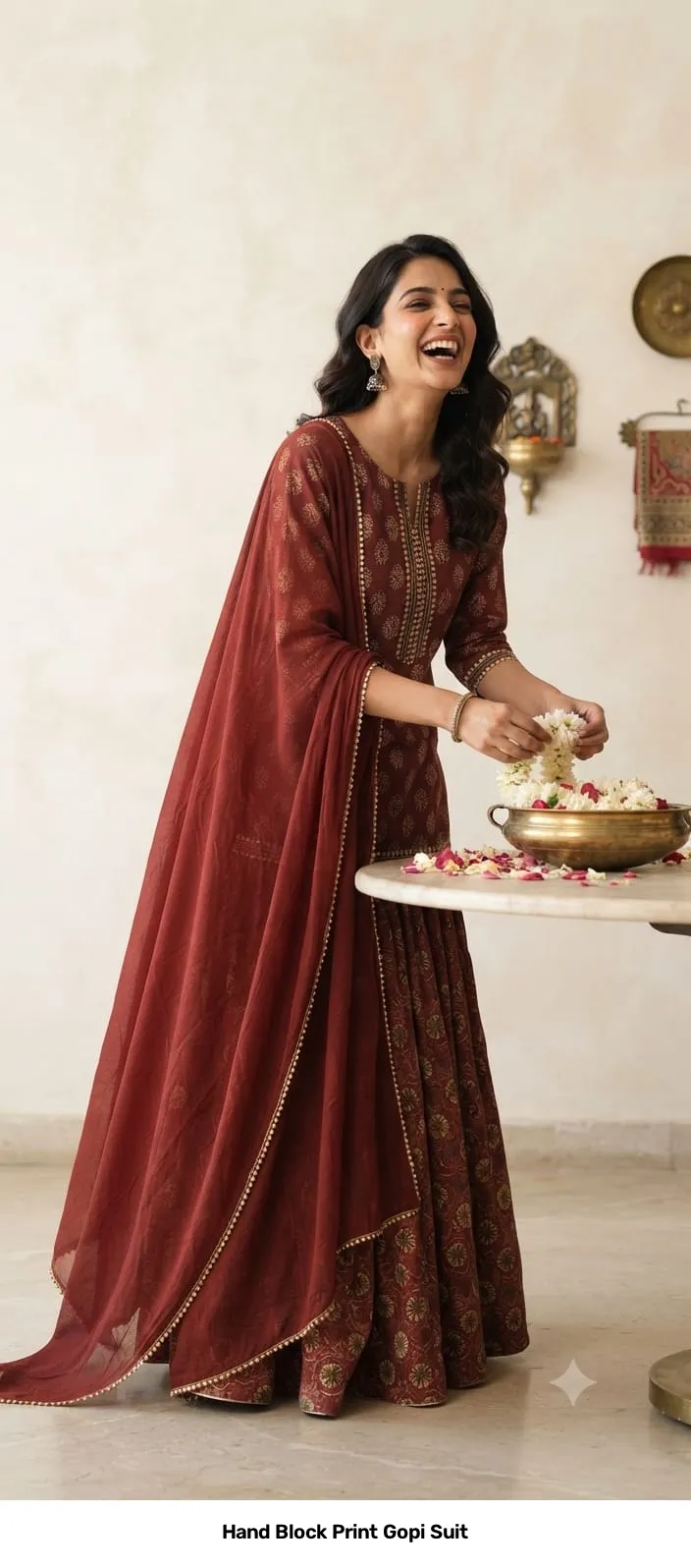 Hand Block Print Gopi Suit 4