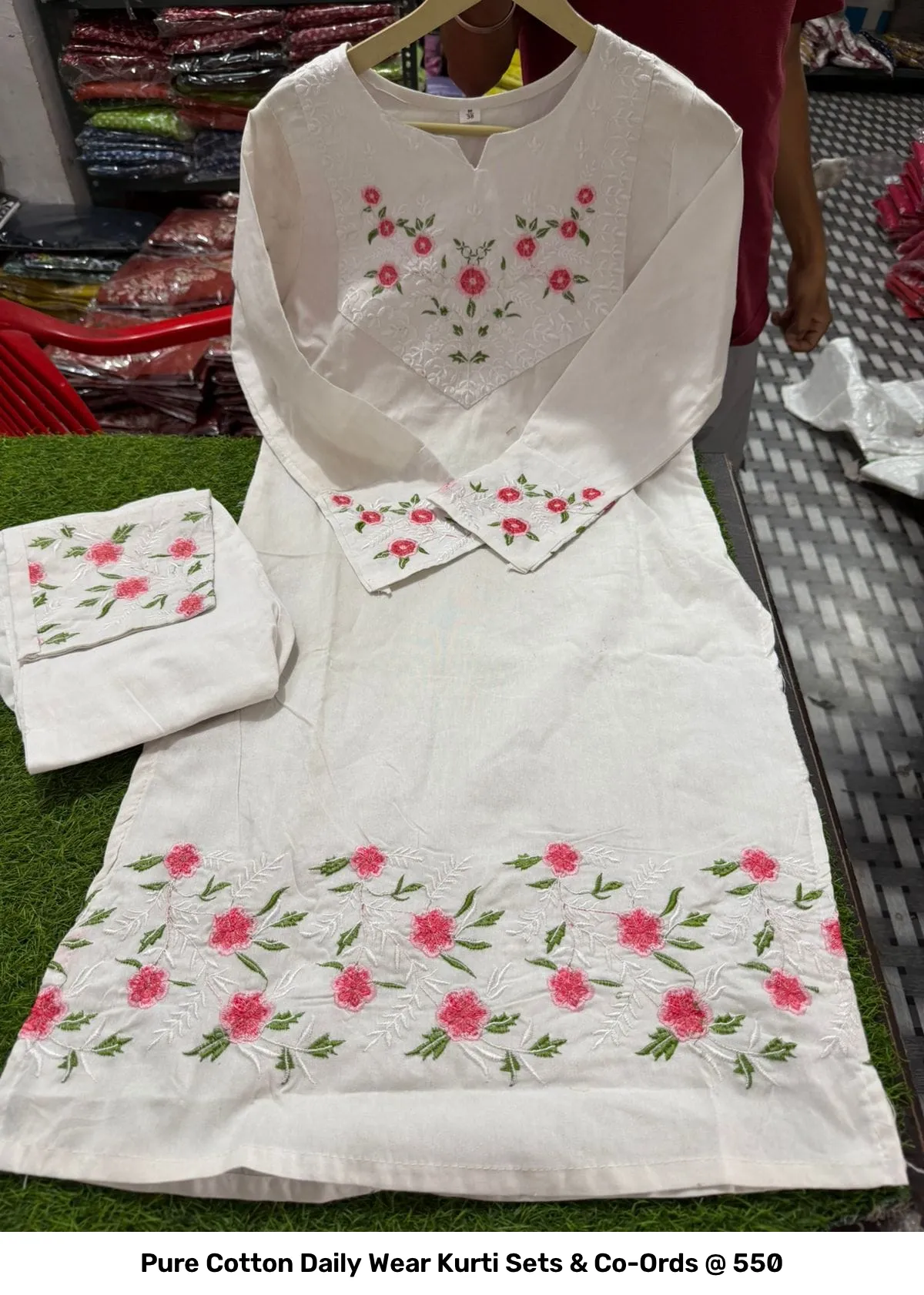 Pure Cotton Daily Wear Kurti Sets & Co-Ords @ ₹550 11