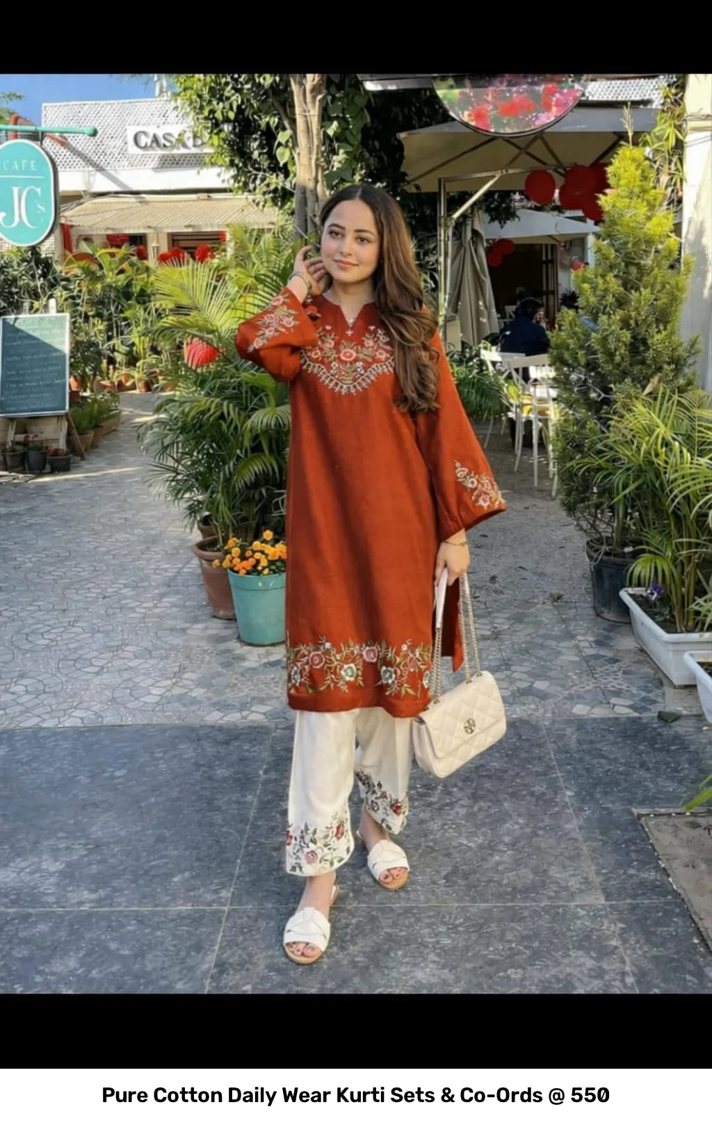 Pure Cotton Daily Wear Kurti Sets & Co-Ords @ ₹550 14