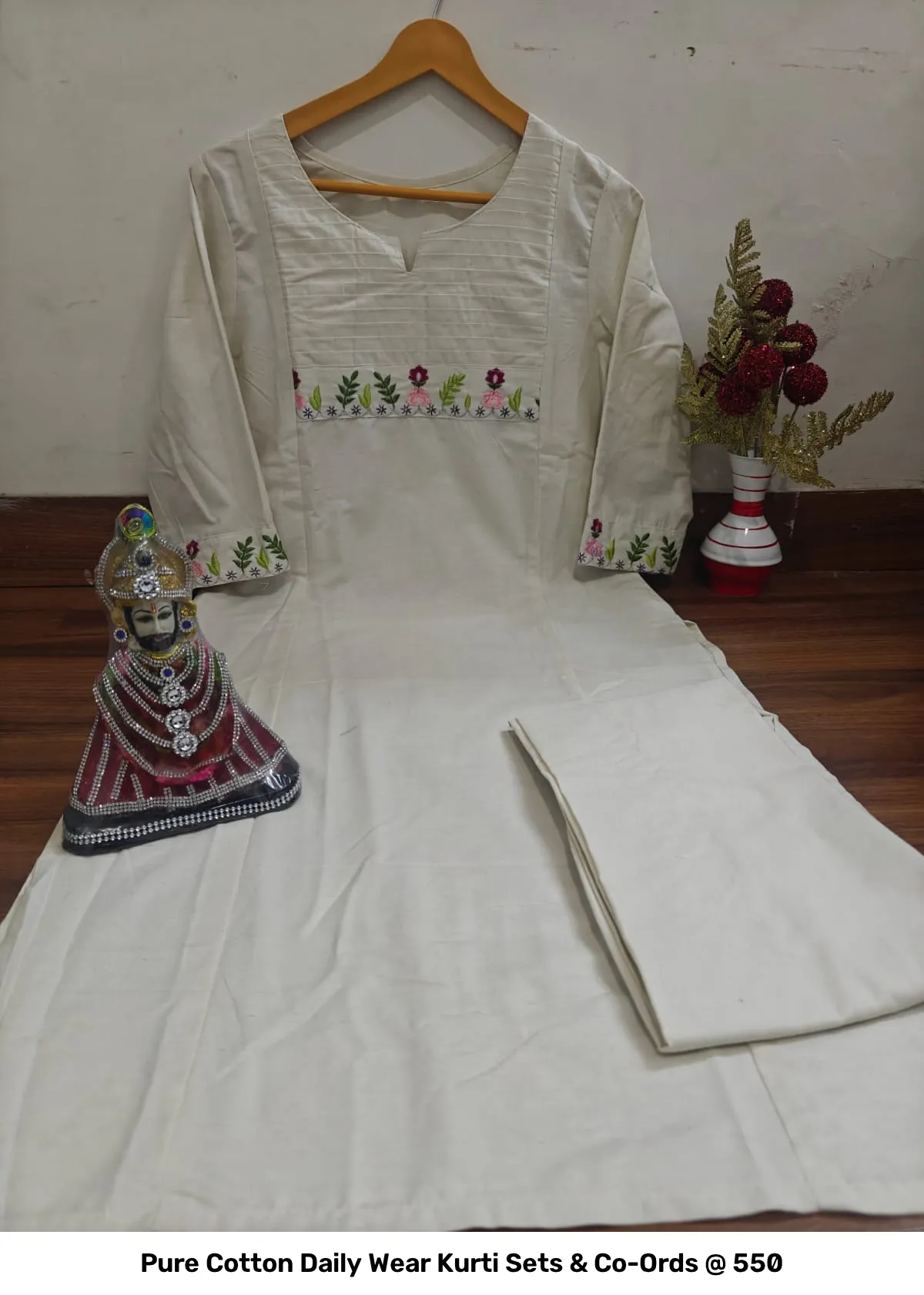 Pure Cotton Daily Wear Kurti Sets & Co-Ords @ ₹550 18