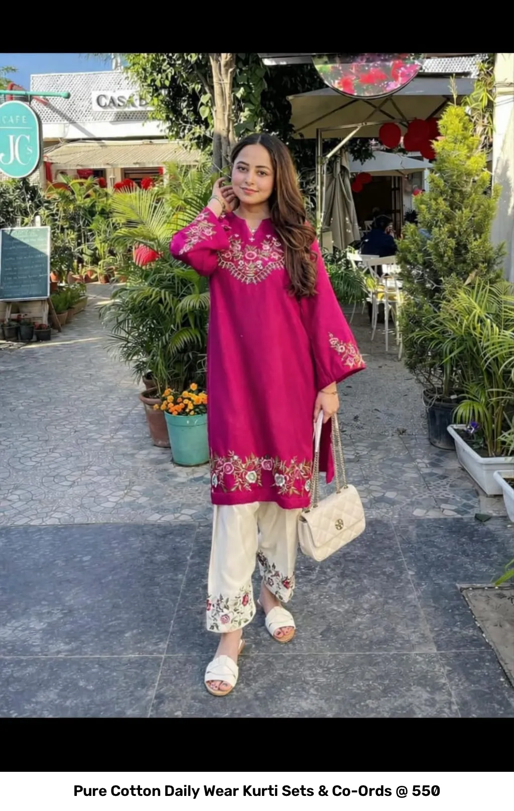 Pure Cotton Daily Wear Kurti Sets & Co-Ords @ ₹550 30