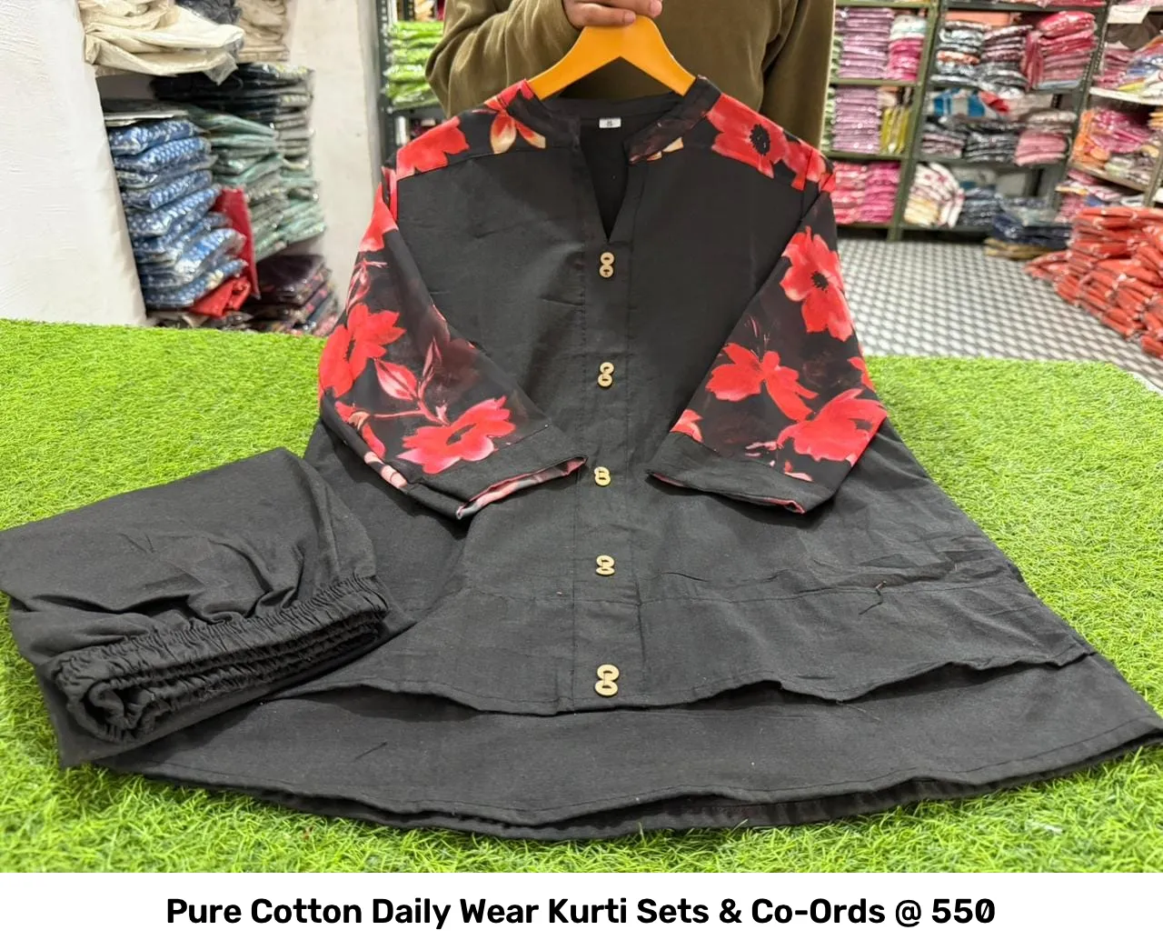 Pure Cotton Daily Wear Kurti Sets & Co-Ords @ ₹550 38