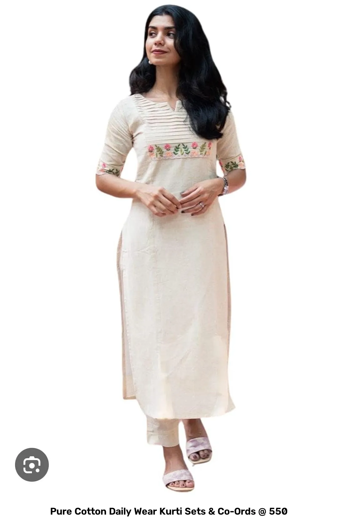 Pure Cotton Daily Wear Kurti Sets & Co-Ords @ ₹550 40