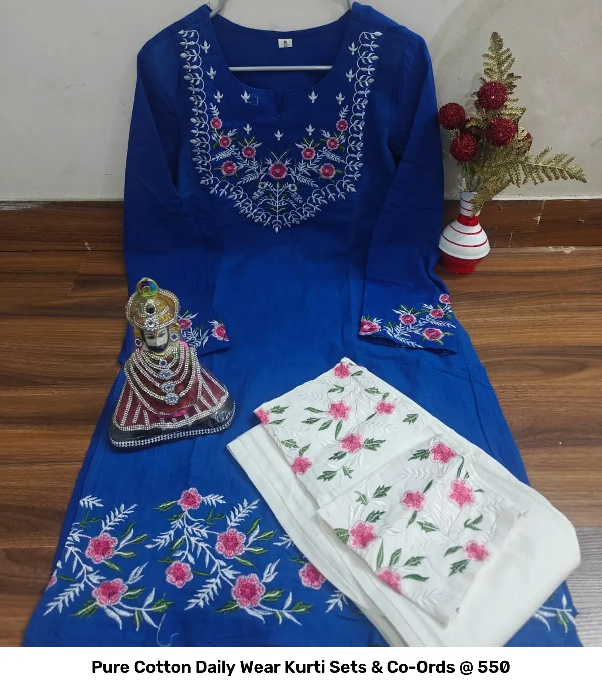 Pure Cotton Daily Wear Kurti Sets & Co-Ords @ ₹550 46