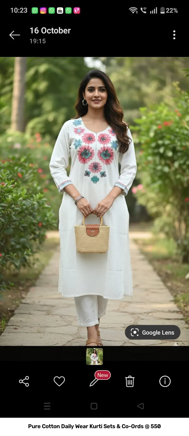 Pure Cotton Daily Wear Kurti Sets & Co-Ords @ ₹550 52