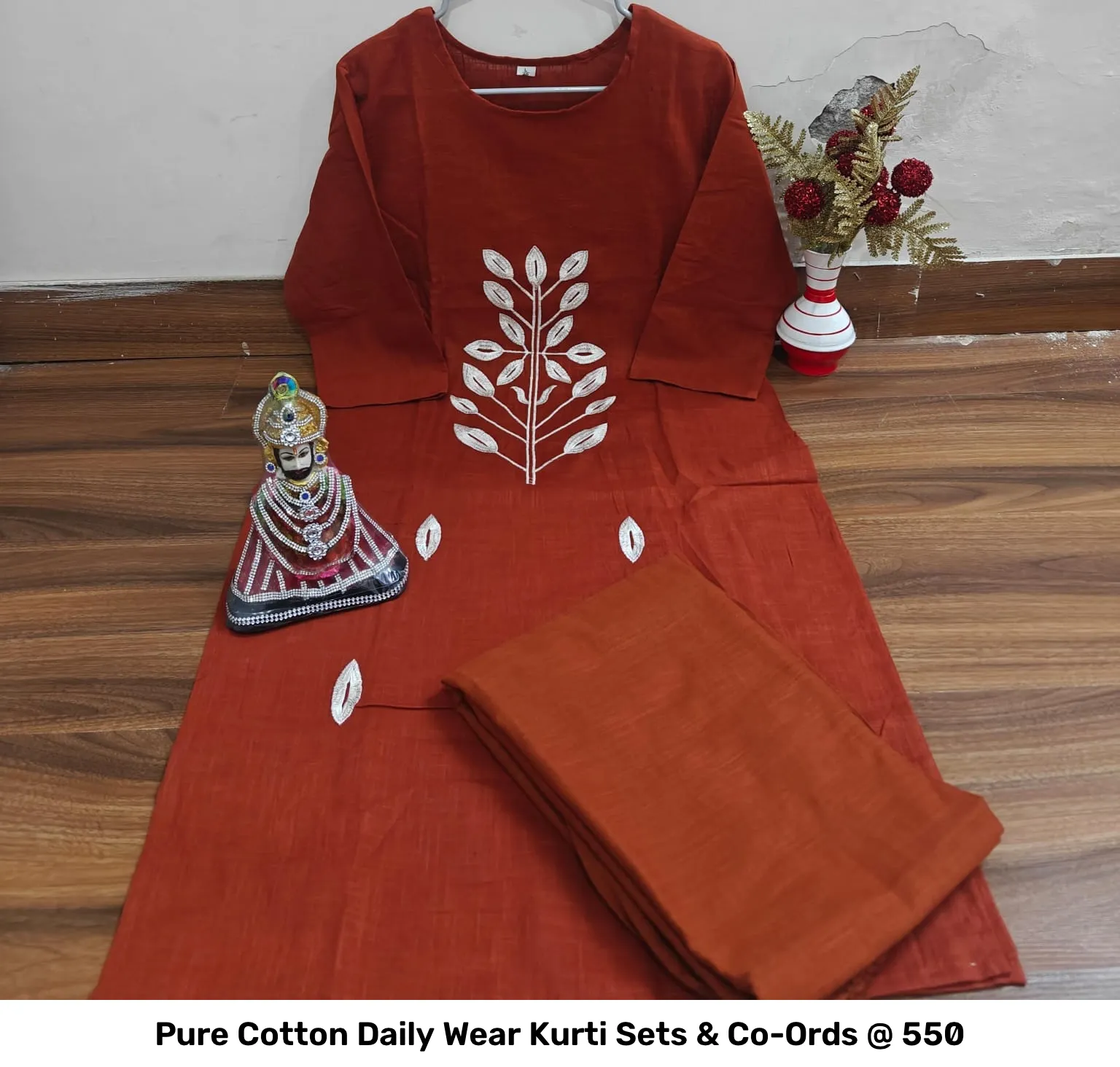Pure Cotton Daily Wear Kurti Sets & Co-Ords @ ₹550 53