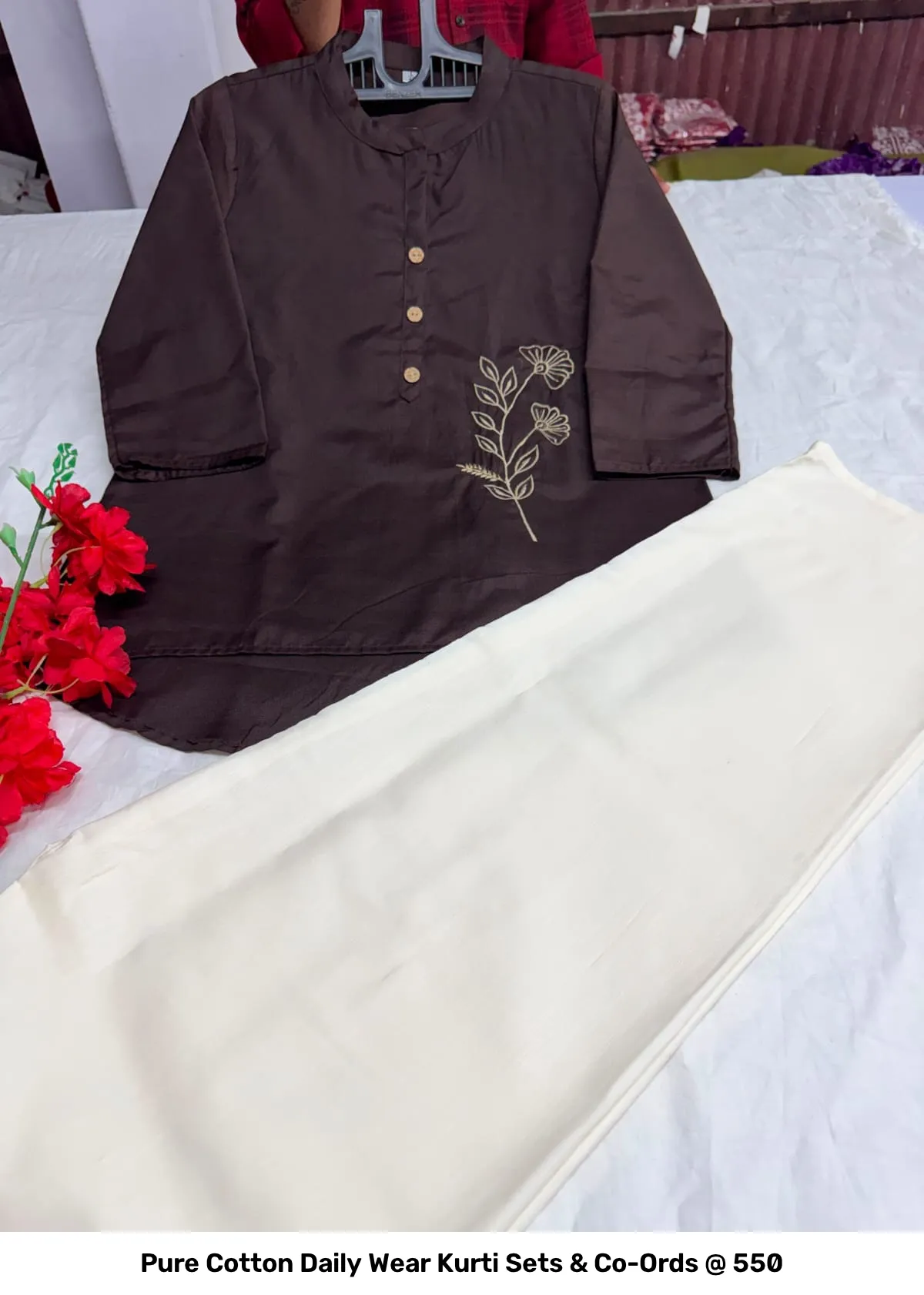 Pure Cotton Daily Wear Kurti Sets & Co-Ords @ ₹550 54